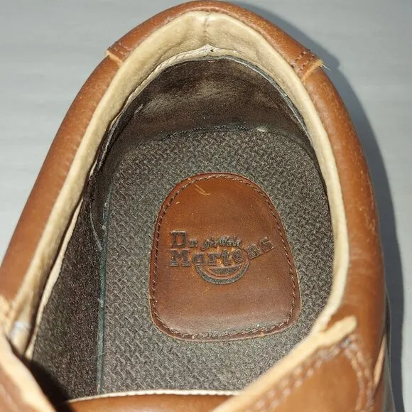 Dr. Martens Men Lace-Up Shoes Size 13 Brown Leather Outdoor Hiking Oxford Loafer