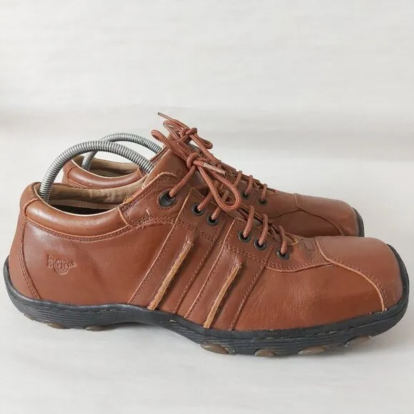 Dr. Martens Men Lace-Up Shoes Size 13 Brown Leather Outdoor Hiking Oxford Loafer