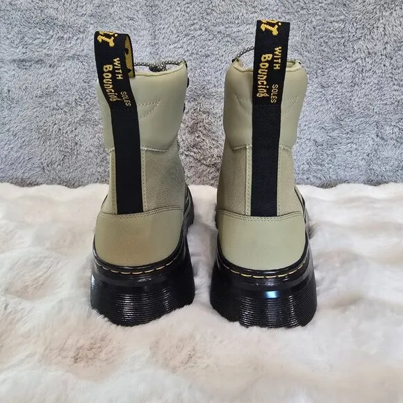 Dr Martens Mens Tarik Work Utility Combat Streetwear Boot Size 13 NEW Pale Olive