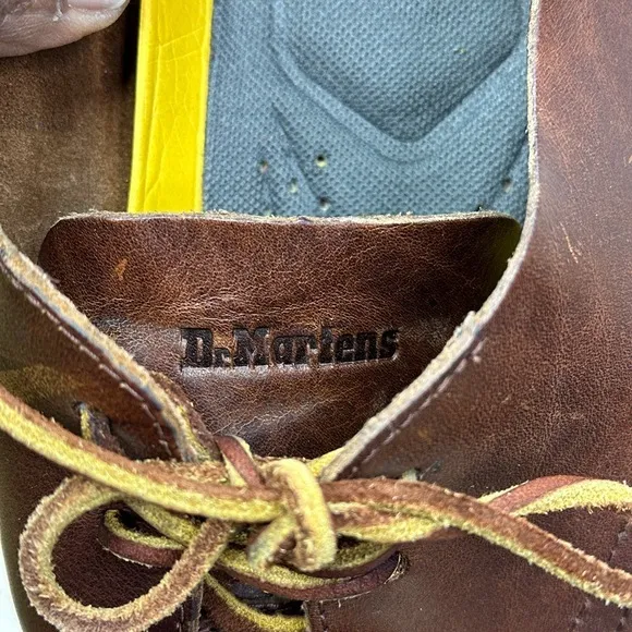 Dr.‎ Martens Shoes Mens Size 10 Elsfield Brown Lace Derby Oxford Career Casual