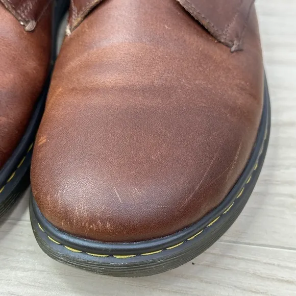 Dr.‎ Martens Shoes Mens Size 10 Elsfield Brown Lace Derby Oxford Career Casual