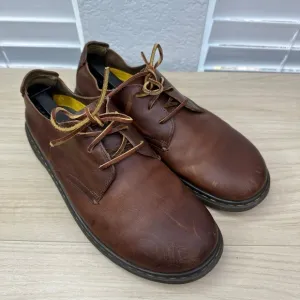 Dr.‎ Martens Shoes Mens Size 10 Elsfield Brown Lace Derby Oxford Career Casual