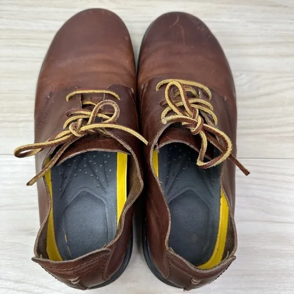 Dr.‎ Martens Shoes Mens Size 10 Elsfield Brown Lace Derby Oxford Career Casual