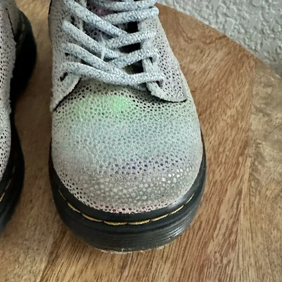 Dr. Martens Toddler 1460 Pascal Iridescent Lace Up Boots sz: 7
