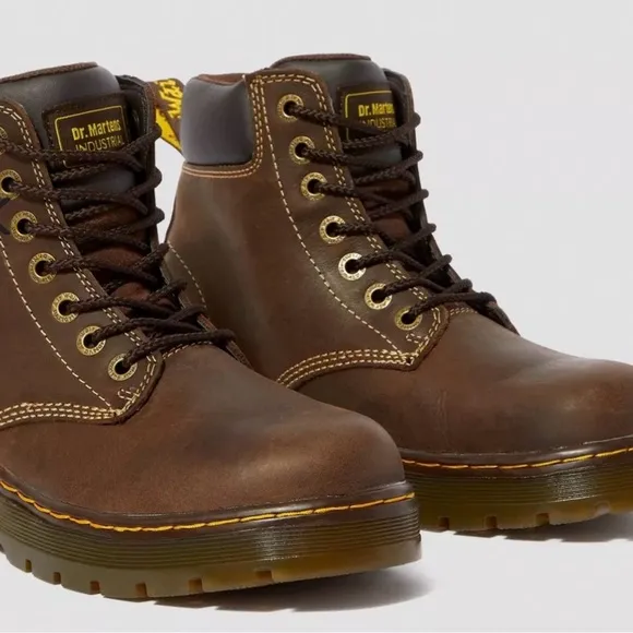 Dr. Martens Winch Wyoming Brown High-Top Work Boots