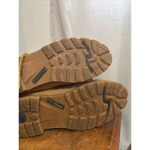 Dunham Tuff Lite Mens 7778 Direct Attach Steel Toe Work Boots Nubuck Size 11.5