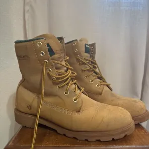 Dunham Tuff Lite Mens 7778 Direct Attach Steel Toe Work Boots Nubuck Size 11.5