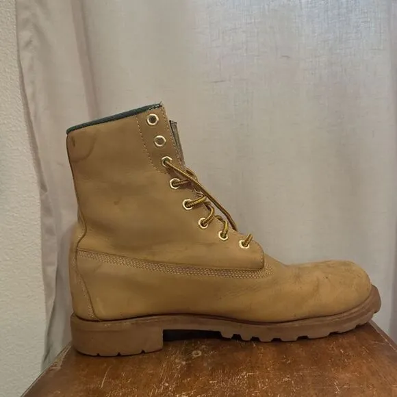 Dunham Tuff Lite Mens 7778 Direct Attach Steel Toe Work Boots Nubuck Size 11.5