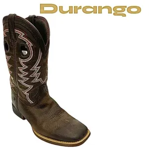 Durango Boots Rebel Pro Western youth Sz 7 Brown Lil’ Kids 8” DBT0219Y Leather
