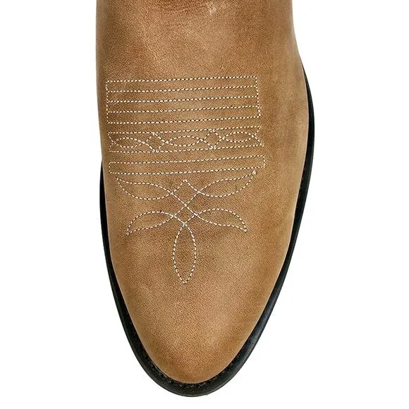 DURANGO Oil Peanut Mens Brown Leather Western Boots Size 12D 11&quot; Shaft TR762 New