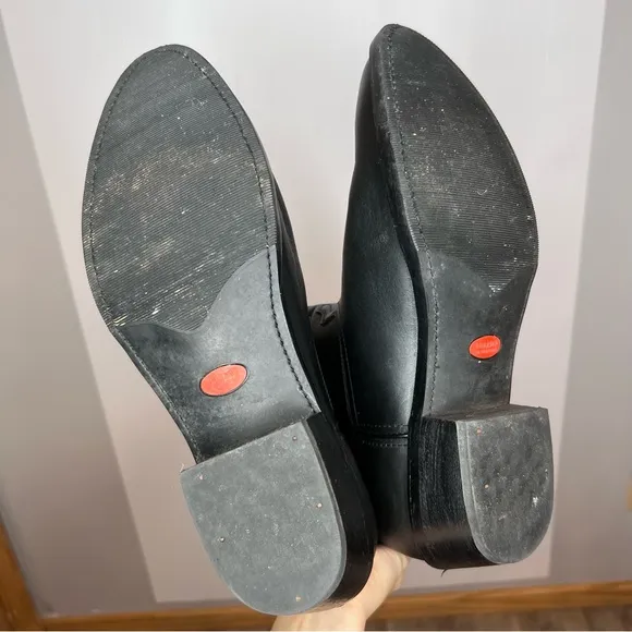 DURANGO Oil Resistant Black Leather Western Boots. Size 10.5
