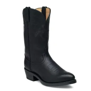 DURANGO Oil Resistant Black Leather Western Boots. Size 10.5