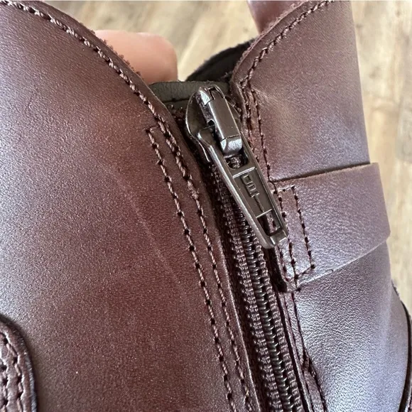 ECCO Saunter GX Goretex Brown Leather Bootie