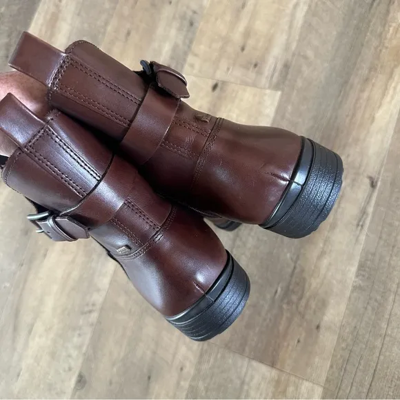 ECCO Saunter GX Goretex Brown Leather Bootie