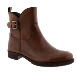 ECCO Saunter GX Goretex Brown Leather Bootie