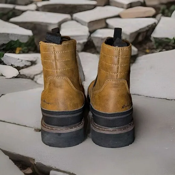 Eddie Bauer Tradesman Steel Toe Men's Work Boots Size 8M