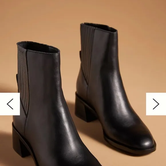 Elegant Black Ankle Boots Dolce Vita Linny H2O Waterproof Boots size 8 classic
