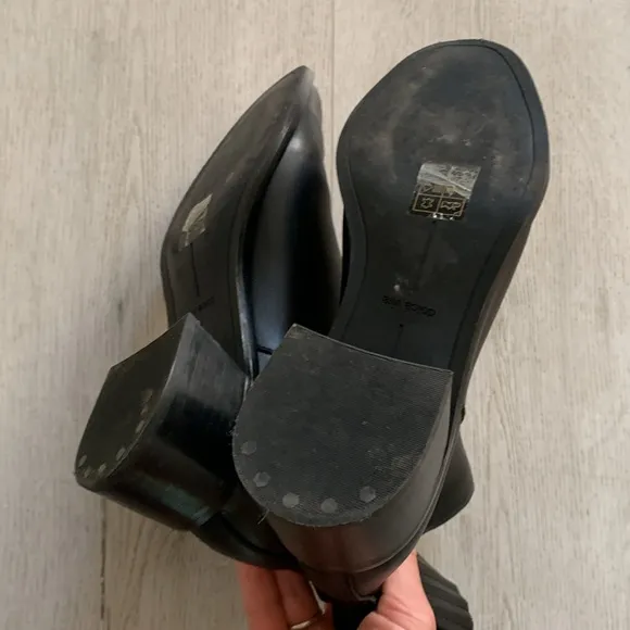 Elegant Black Ankle Boots Dolce Vita Linny H2O Waterproof Boots size 8 classic