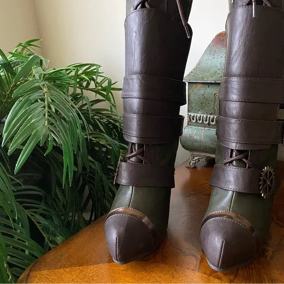 Ellie - STEAMPUNK Boots
