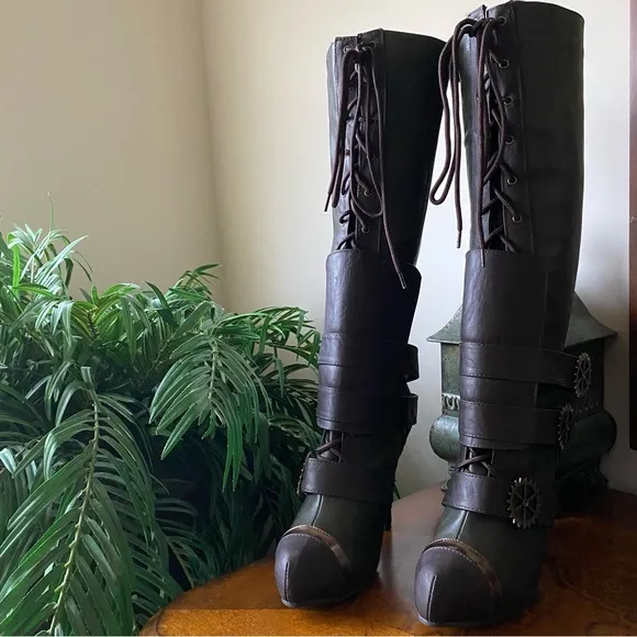 Ellie - STEAMPUNK Boots
