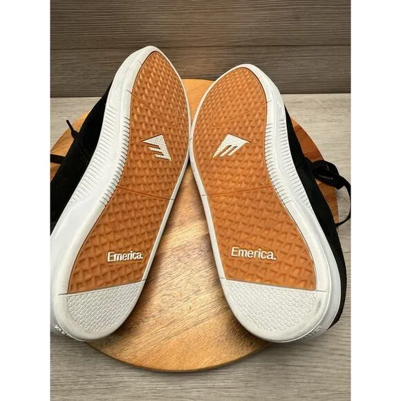 Emerica Romero Laced Skate Shoes - Black Men’s Size 11