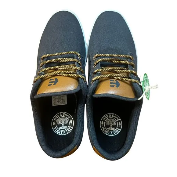 Ethnies Jamison 2 Eco Mens Shoes Size 10 Skater Boat Bellows Tongue Earthy Tree