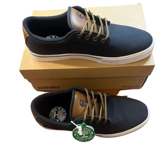 Ethnies Jamison 2 Eco Mens Shoes Size 10 Skater Boat Bellows Tongue Earthy Tree