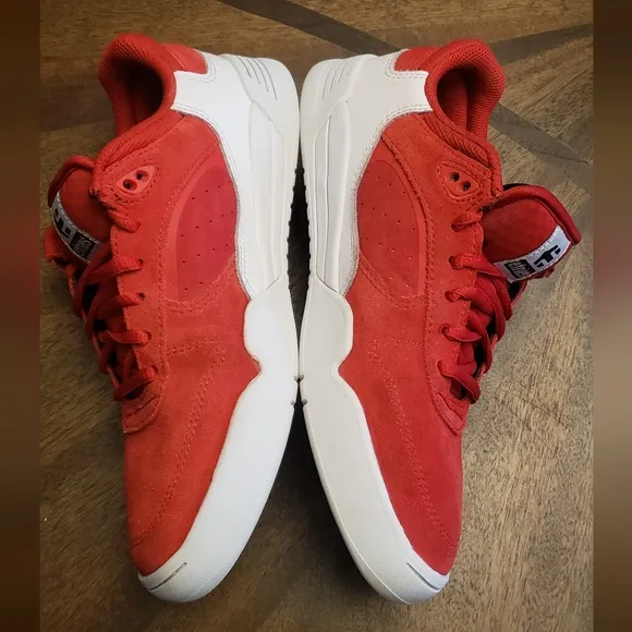 etnies Estrella Skate Shoes In Red By Ryan Sheckler Unisex Ms7, Ws8.5
