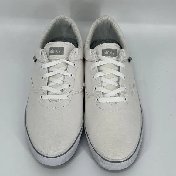 Etnies Factor Skateboarding Shoes Mens 12 White Skate Inspired Sneakers