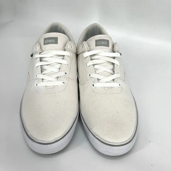 Etnies Factor Skateboarding Shoes Mens 12 White Skate Inspired Sneakers