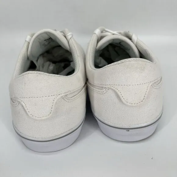 Etnies Factor Skateboarding Shoes Mens 12 White Skate Inspired Sneakers