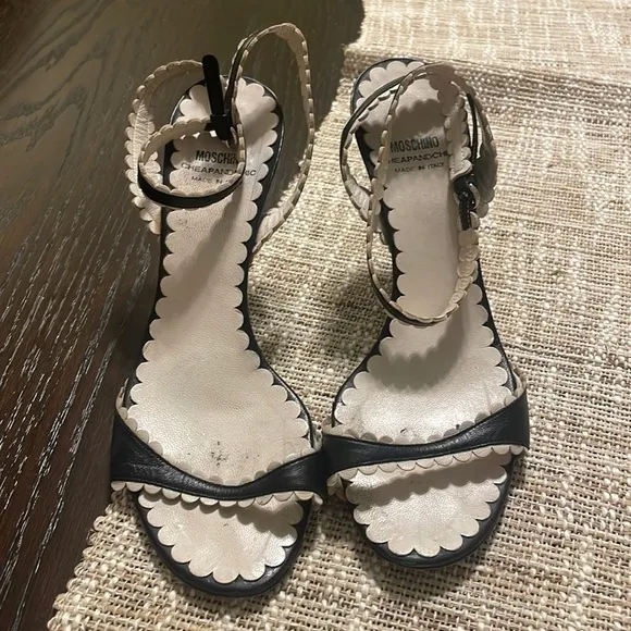 EUC Moschino cheap and chic Strappy Sandals