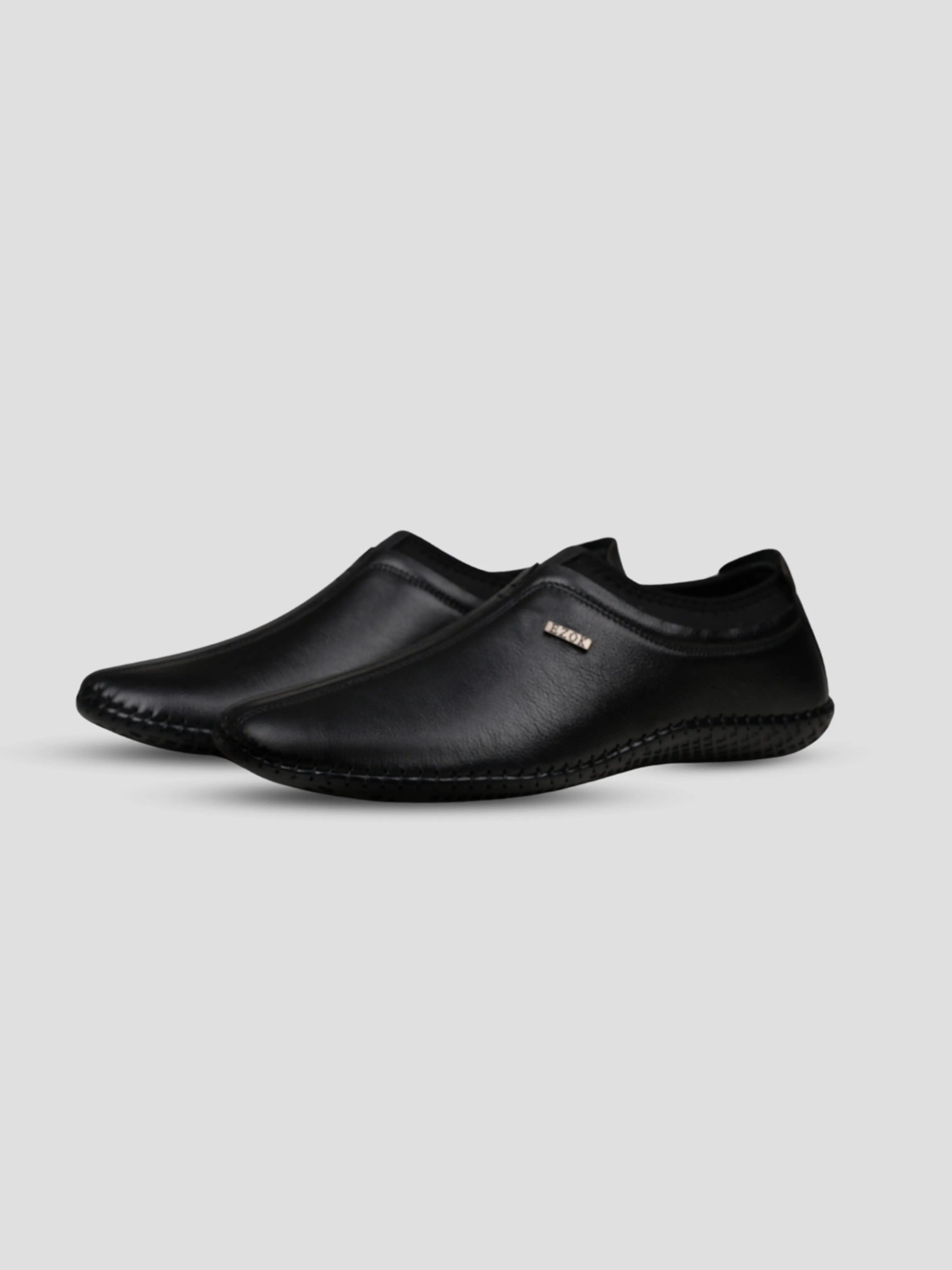 Ezok Men's Leather Slip-On Casual Shoes - Effortless Style & Comfort