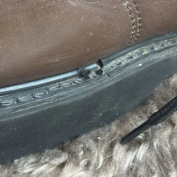 (F2) Carolina Leather Steel Toe Work Boots, 11 E