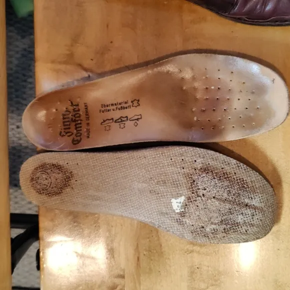 Finn Comfort brown dress shoes size 11 made in Germany