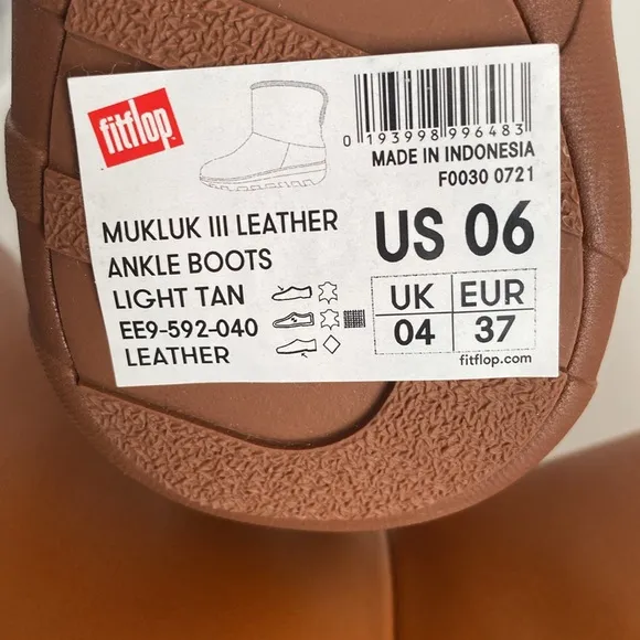 FitFlop Mukluk Shorty Waterproof Shearling Lined Ankle Boots