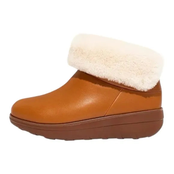 FitFlop Mukluk Shorty Waterproof Shearling Lined Ankle Boots