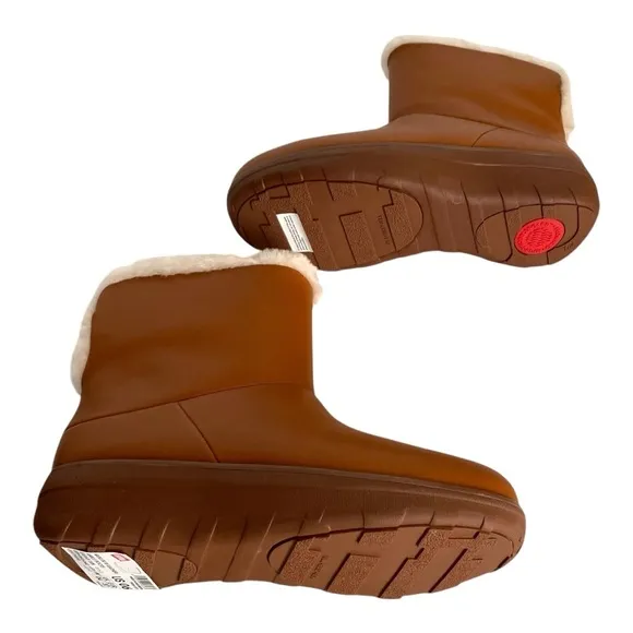 FitFlop Mukluk Shorty Waterproof Shearling Lined Ankle Boots