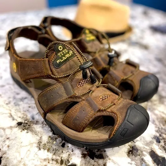 Flarij’t Leather Sandals mens size 13