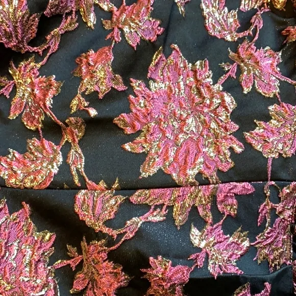 Floral Brocade Jacquard Cocktail Dress - For Love And Lemons