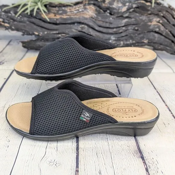 Fly Flot Mule Sandals - Size 38