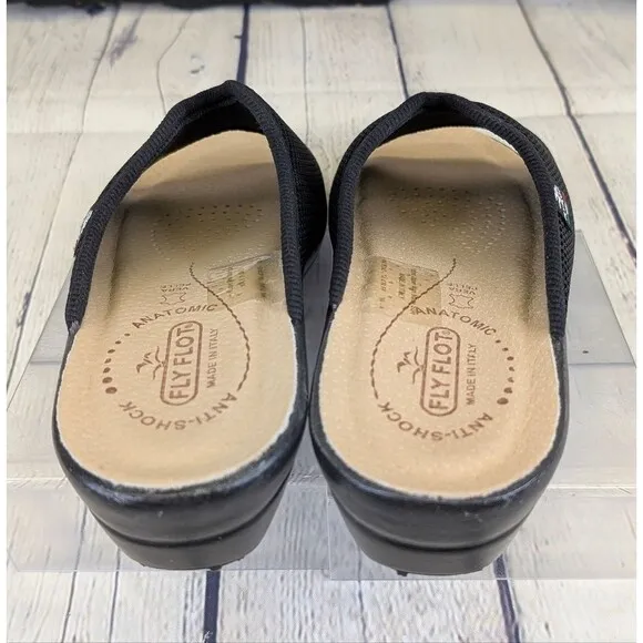 Fly Flot Mule Sandals - Size 38