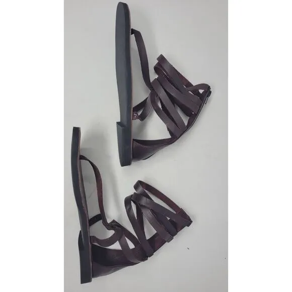 Free People Anya Gladiator Sandal Brown