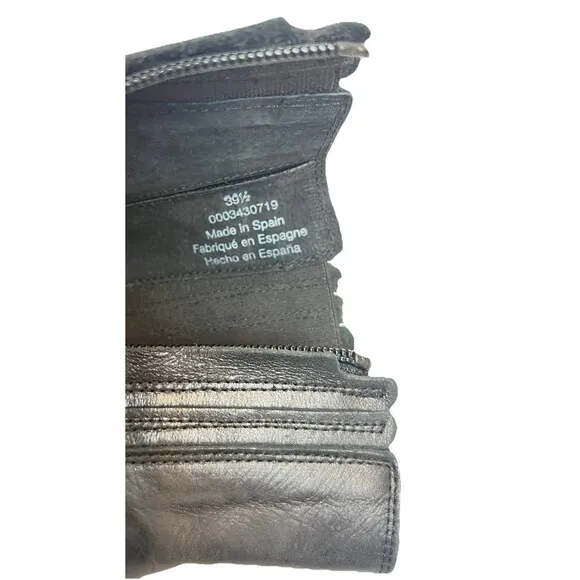 Free People James Chelsea Boot Womens Sz 9 (39.5) Black Leather Chunky Gum Sole