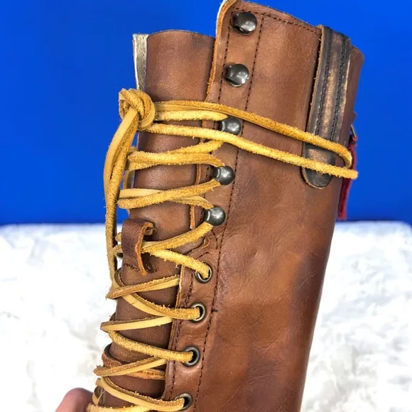 •|•FREEBIRD🦅 BY STEVEN•| Grany / Granny Lace Up Fully Adjustable Boots Size 7