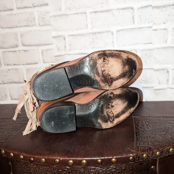 Freebird MEZCAL Brown Bootie size 6
