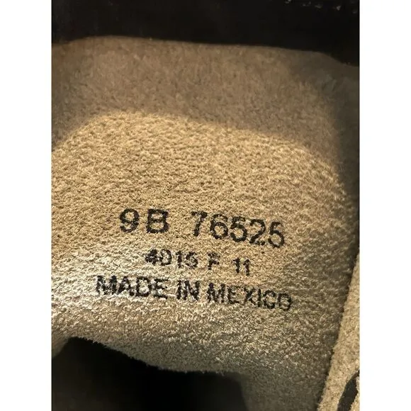 FRYE Boots Women's Size 9 Black 76525 Vera Tall Slouch Boots 11&quot; Shaft Buckles