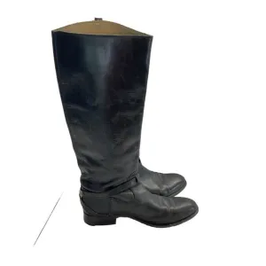 Frye Melissa Harness Black  Leather pull on Boots Womens Size 8.5B