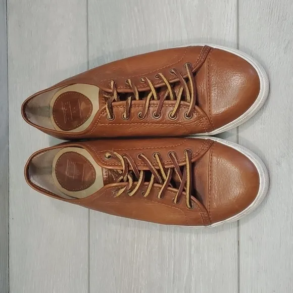 Frye Womens Mindy Low Leather Comfort Sneakers Slip On shoes sz 7M