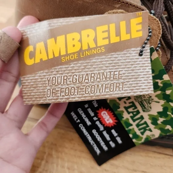 GAT Genuine Leather Upper | Cambrelle Lining Youth Work Boots US 4/ Euro 37